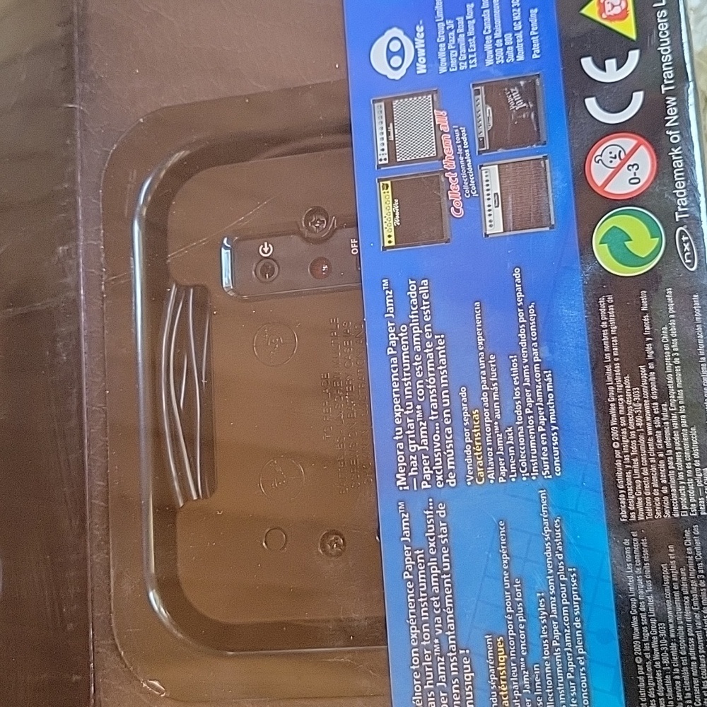 WowWee, Paper Jamz, amplifer series 1, real working speaker - Picture 10 of 13